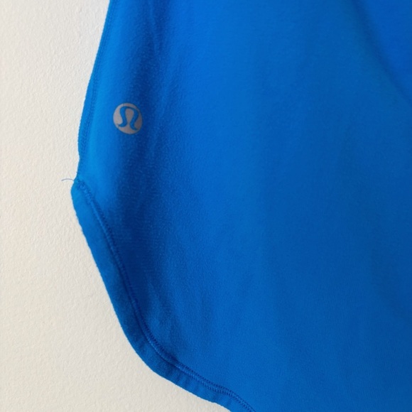 Lululemon Runder Under Long Sleeve Top 6 Beaming Blue - Picture 6 of 7